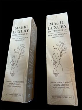 Body Firming Oil — Cream Gold